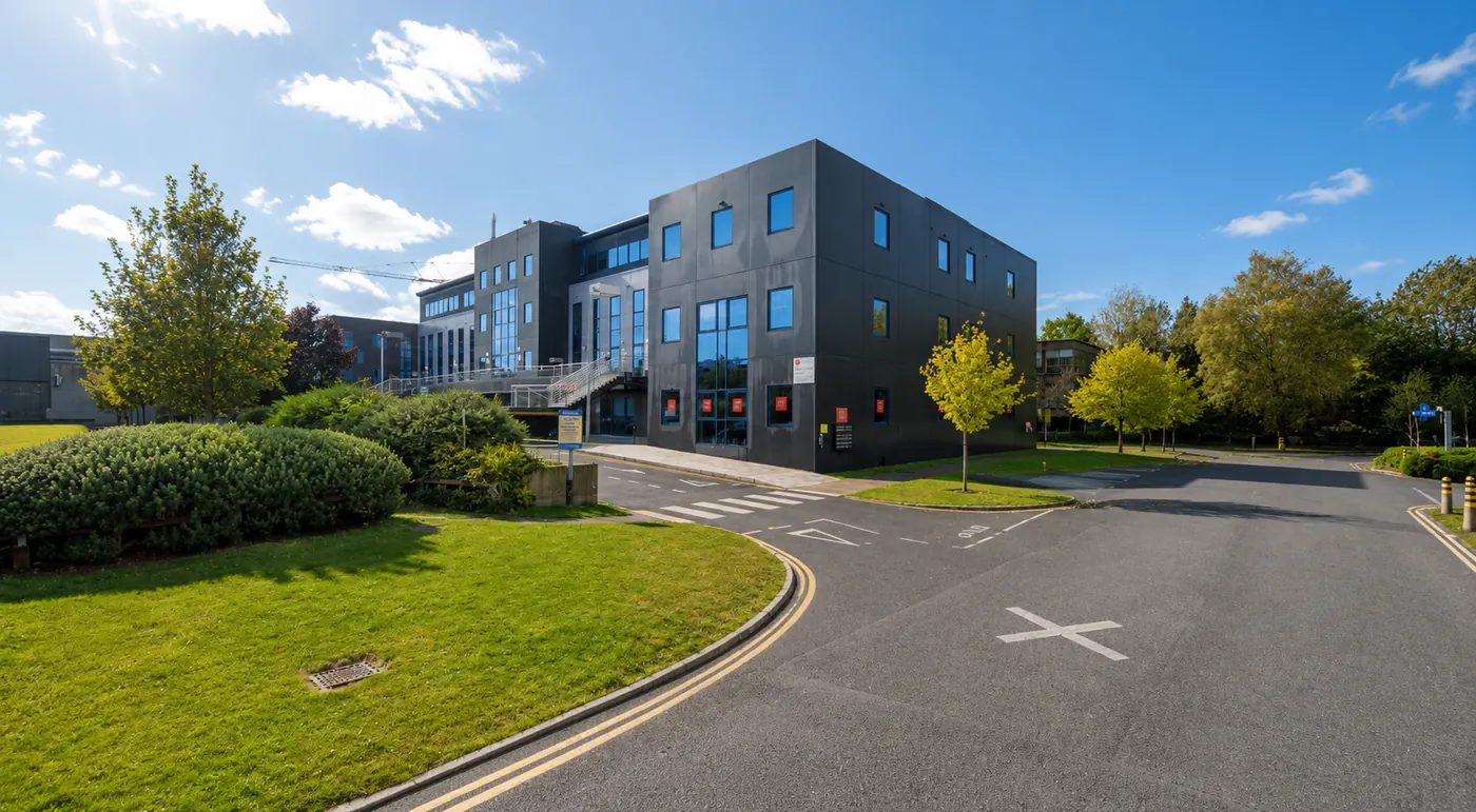 Dún Laoghaire RSA driving test centre building at Bakers Point